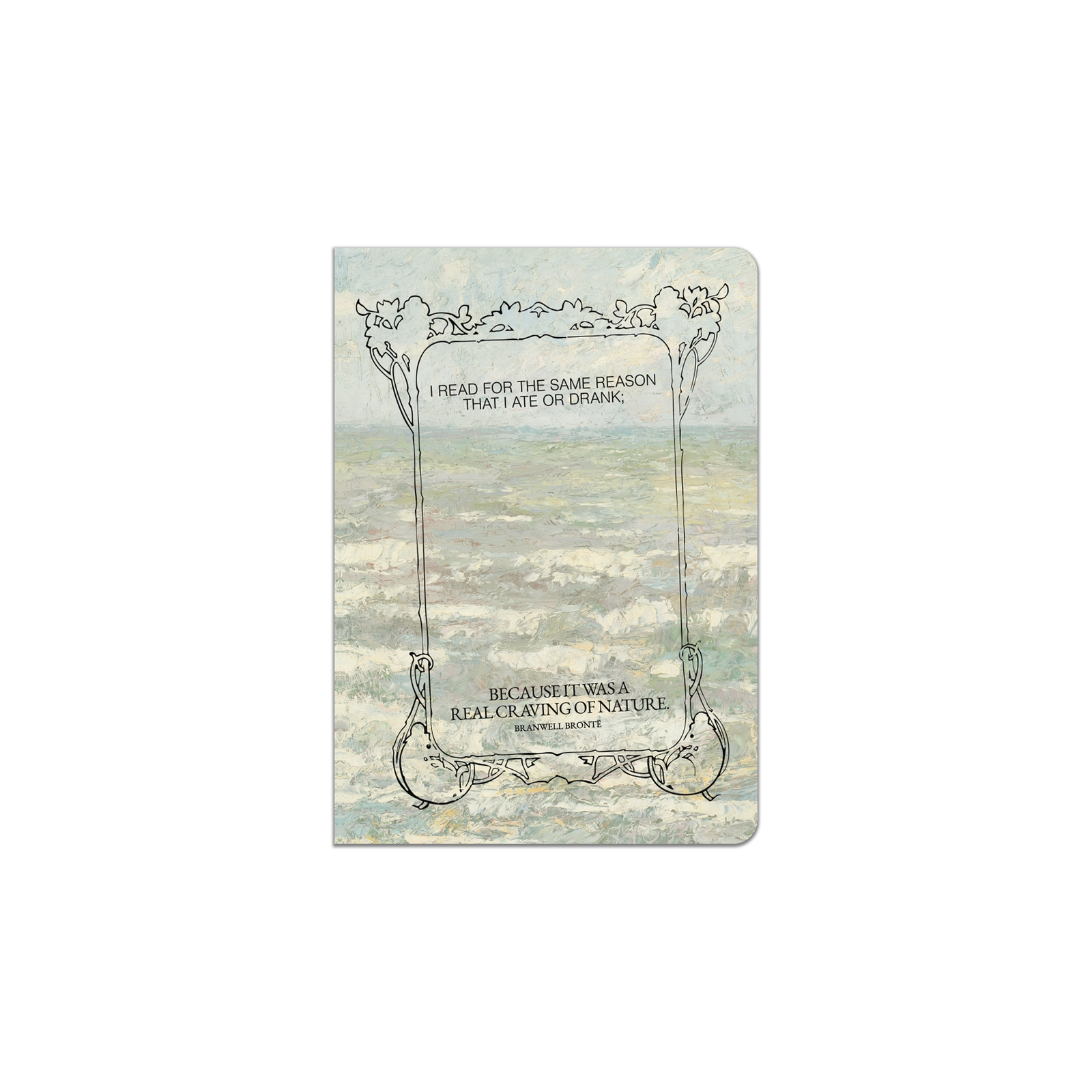 Notebook A6 blue-bronte